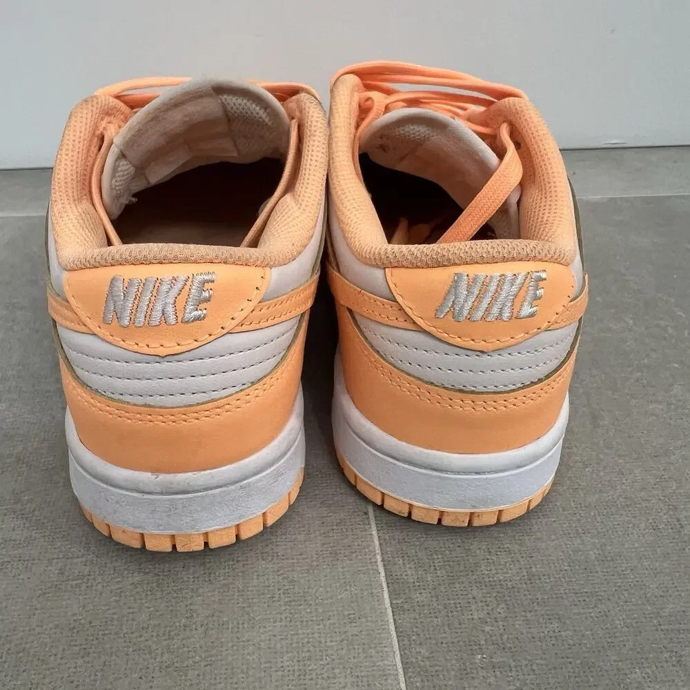 Nike Dunk Low Womens 6.5 Peach Cream Low Top Sneakers Casual Shoes DD1503-801